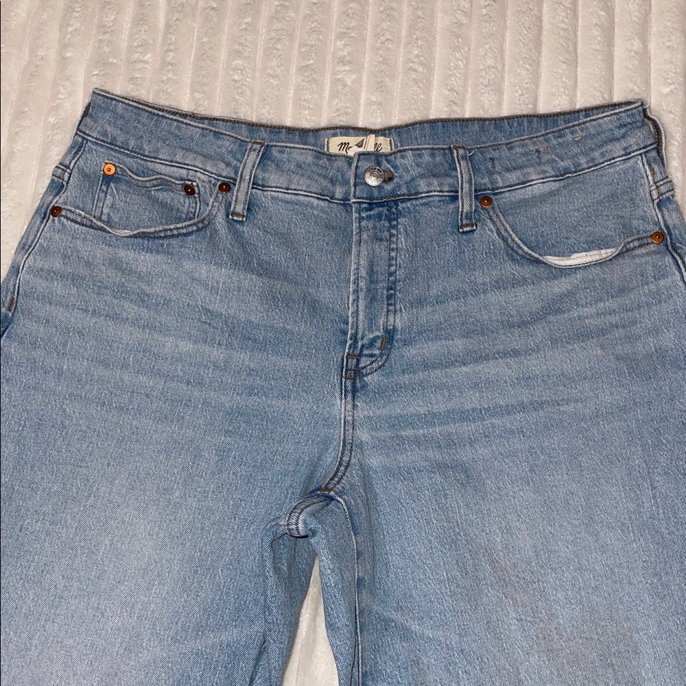 Madewell The Curvy Perfect Vintage Wide-Leg Crop Jean | Size 33 Petite - Picture 3 of 9